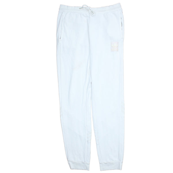 Adidas 90's Rib Cuff Casual Joggers / Sweatpants Large White