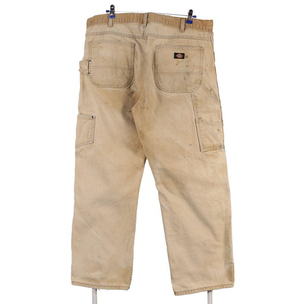 Dickies 90's Tan Brown Relaxed Fit Carpenter Denim Trousers 38