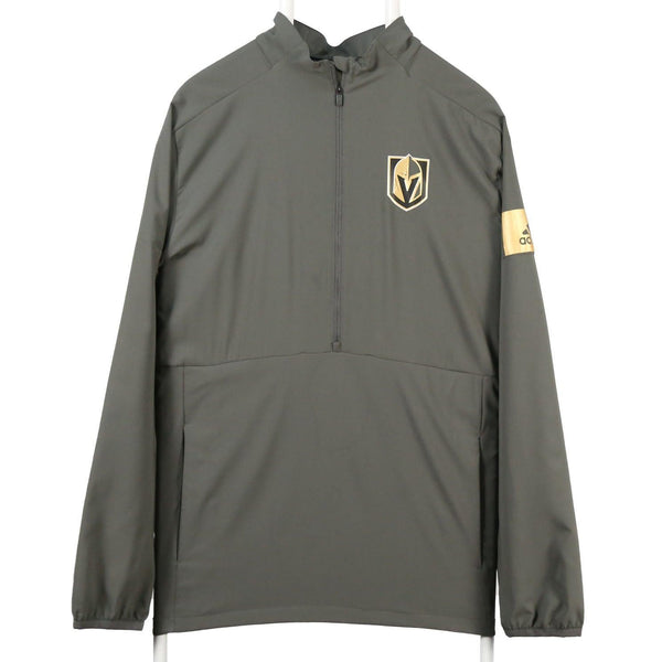 Adidas 90s NHL Knights Grey Nylon Windbreaker Jacket Men’s Small