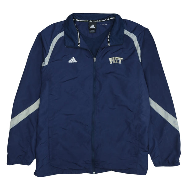 Adidas 90's Lightweight Full Zip Up Sweatshirt XLarge Blue