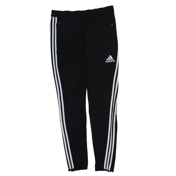 Adidas 90's Vintage Elastic Waist Drawstring Pants Black Small