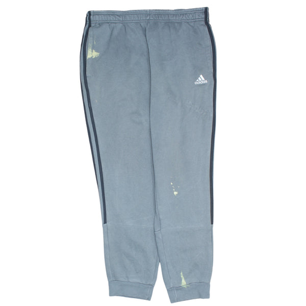 Adidas Men's 90's Elasticated Waist Grey Joggers Sweatpants Large