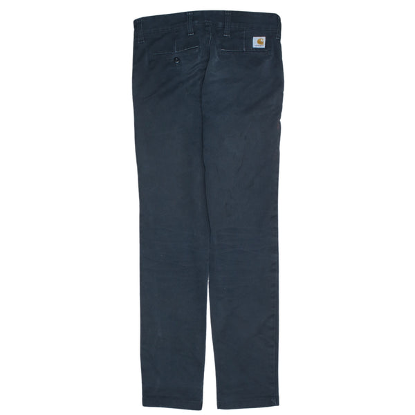 Carhartt Vintage 90's Black Drawstring Casual Trousers Pants 30