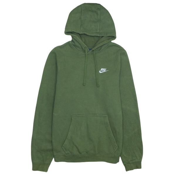 Nike Vintage 90's Swoosh Pullover Hoodie XSmall Green Retro