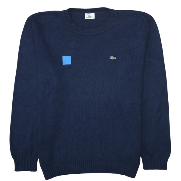 Lacoste 90's Lightweight Crew Neck Sweatshirt XLarge  Navy Blue