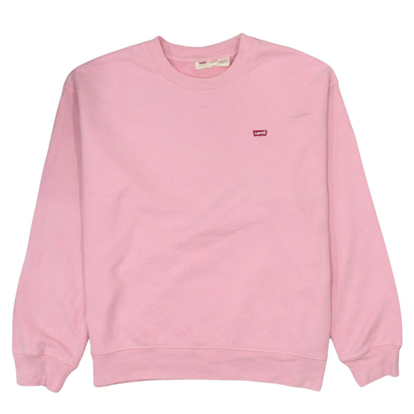 Levi's 90's Pink Crew Neck Sweatshirt - Lightweight, Men's Medium