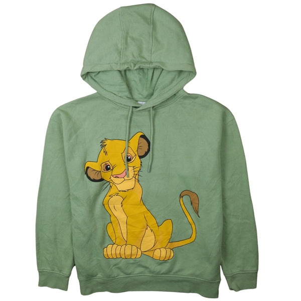 Vintage Disney 90s Lion King Green Pullover Hoodie Women's Large