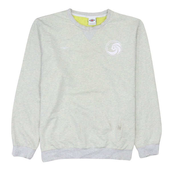 Vintage Umbro 90's New York Cosmos Beige Cream Sweatshirt XXLarge 2XL