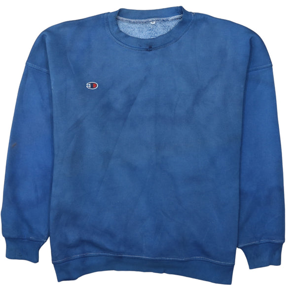 Champion 90's Lightweight Crew Neck Sweatshirt XLarge  Blue
