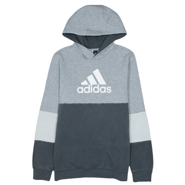 Adidas Vintage 90's Black Spellout Pullover Hoodie Women's XLarge