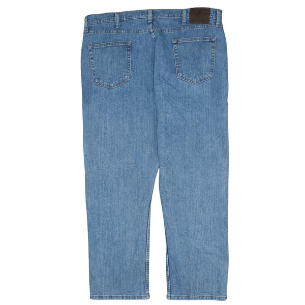 Wrangler 90's Lightwash Straight Leg Baggy Jeans / Pants 40 Blue
