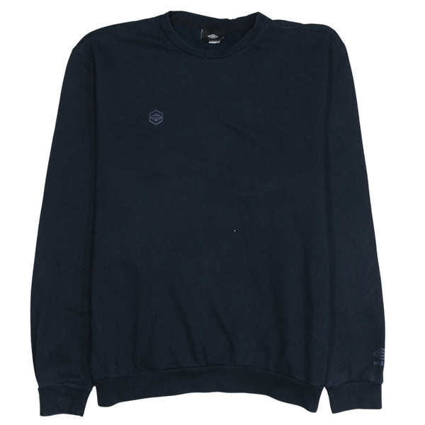 Umbro 90's Lightweight Crew Neck Sweatshirt XLarge Black