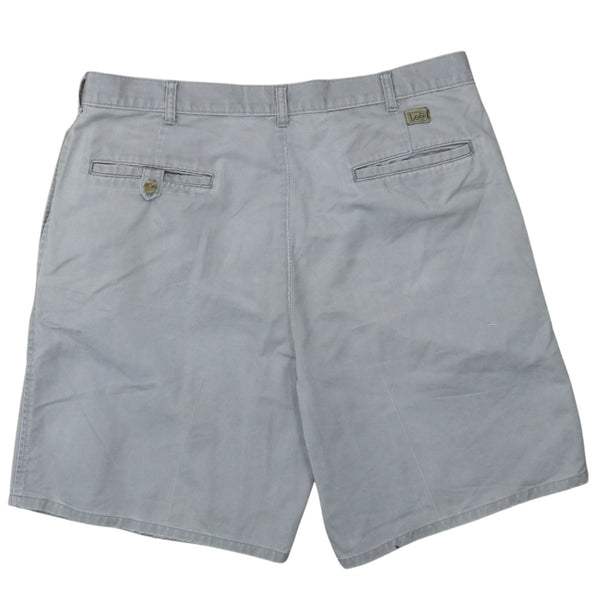 Lee Vintage 90's Baggy Chino Shorts Men's 34 Grey