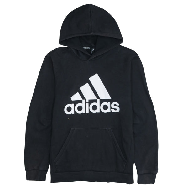 Adidas 90's Spellout Pullover Hoodie Medium Black
