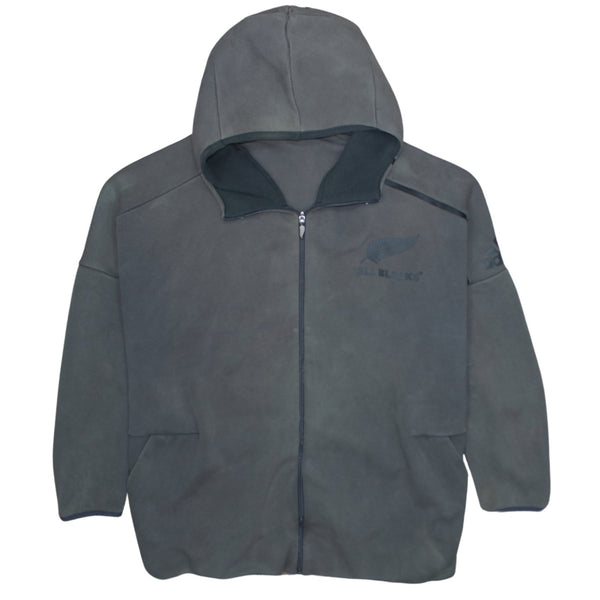 Adidas 90's Sportswear Full Zip Up Hoodie XXLarge  Grey