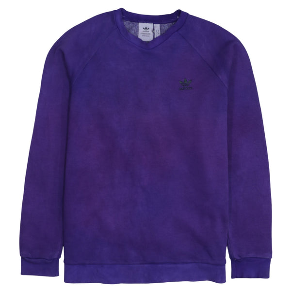 Adidas 90's Heavyweight Crew Neck Sweatshirt Medium Purple