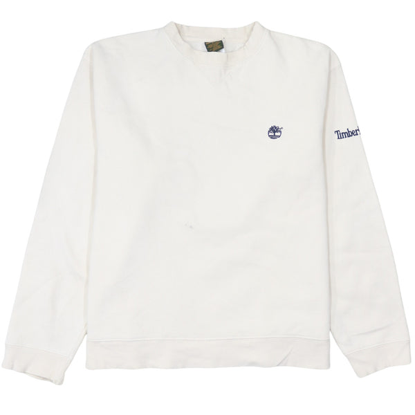 Timberland 90's Lightweight Crew Neck Sweatshirt XSmall Beige Cream