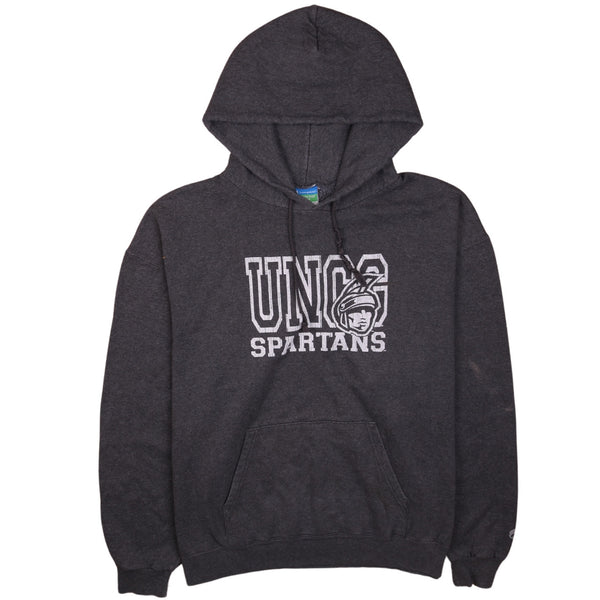 Vintage Champion 90's UNCG Spartans Grey Pullover Hoodie XL Men