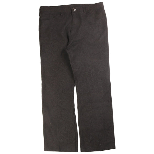 Men's Wrangler Vintage Grey Straight Leg Trousers Pants Size 38