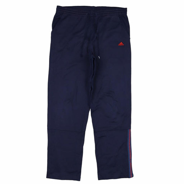 Adidas 90's Vintage Joggers Blue Elastic Waist Large Men's Trousers