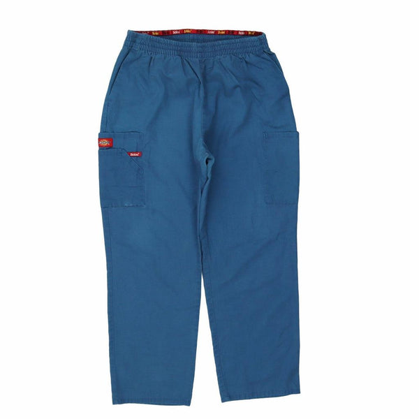 Dickies 90's Blue Drawstring Elastic Waist Workwear Trousers 26 Men