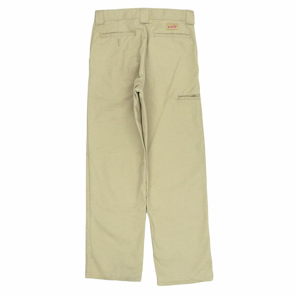 Dickies Vintage 90's Women's Baggy Chino Trousers Beige Cream Size 26