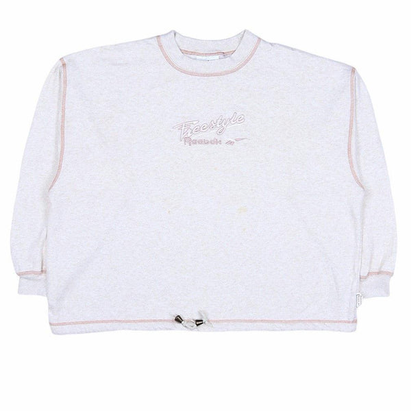 Reebok 90's Freestyle Crewneck Sweatshirt Grey Large