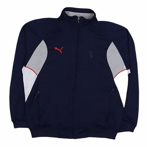 Adidas 90's Retro Blue Track Jacket Fleece Men’s Small Lightweight