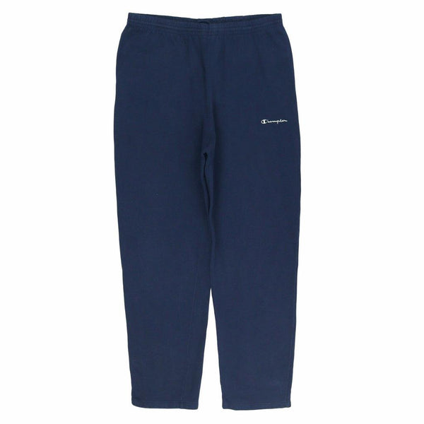 Champion 90s Vintage Navy Drawstring Joggers XXL Spellout Sweatpants