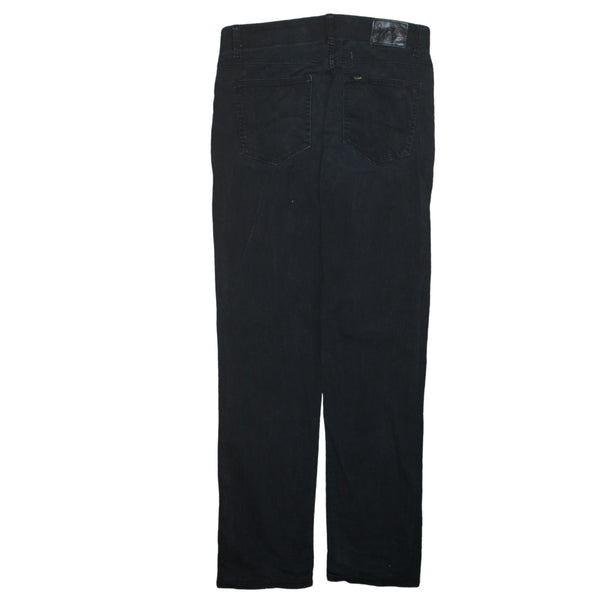 Lee 90's Lightweight Casual Trousers / Pants 34 Black