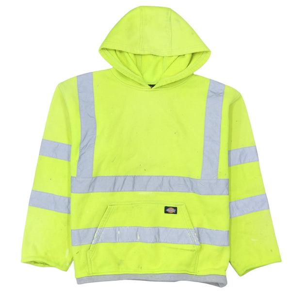 Dickies 90's Plain Pullover Hoodie Large Green