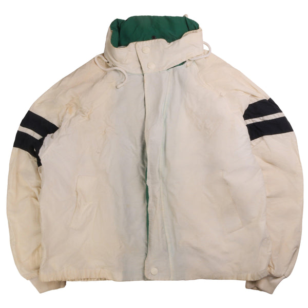 Nautica Men's XLarge White Windbreaker Jacket