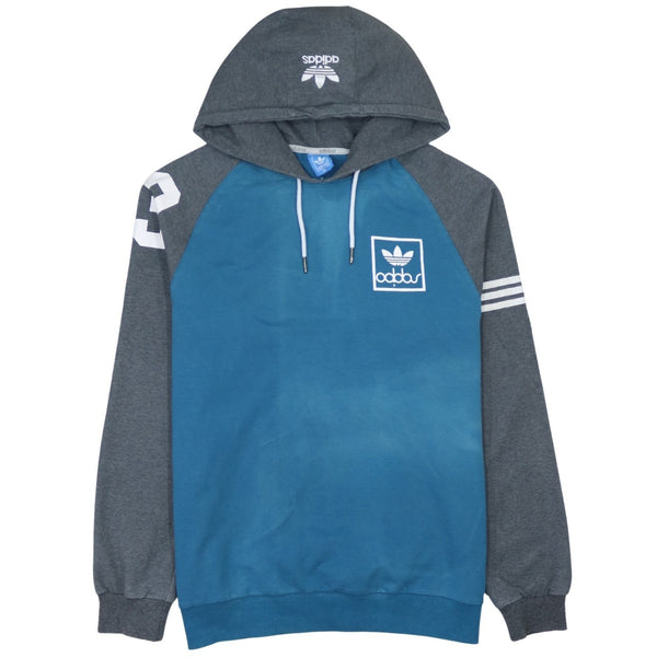 Adidas 90's Black Lightweight Hoodie XXLarge Pullover Cotton