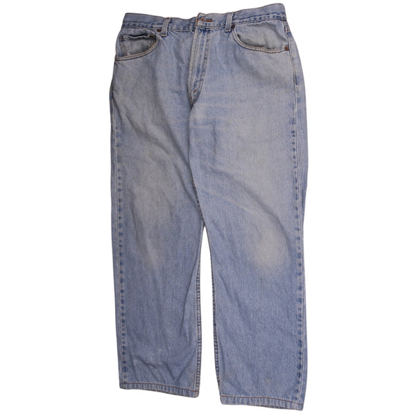Levi's 90's Men's Blue 36 Straight Leg Baggy Jeans Pants Vintage