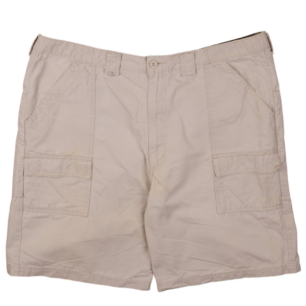 Vintage Wrangler 90's Men's Baggy Chino Shorts 40 Beige Cream Casual