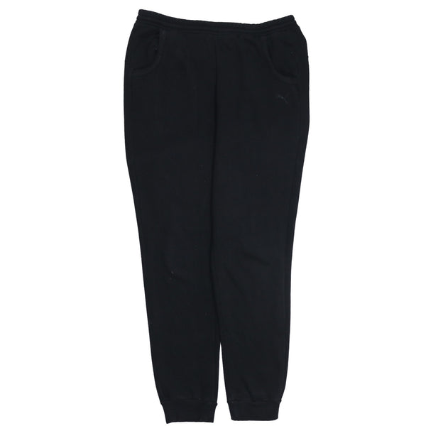 Puma 90's Rib Cuff Casual Joggers / Sweatpants Medium Black