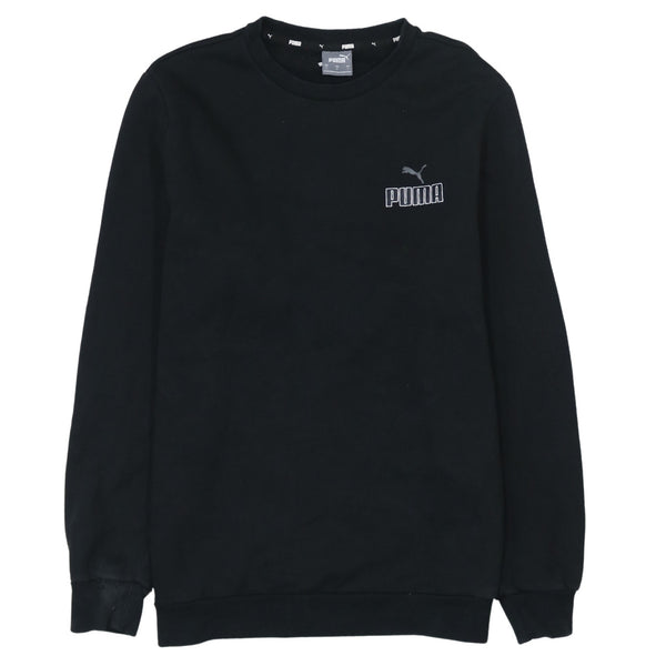 Puma 90's Lightweight Crew Neck Sweatshirt Large Black