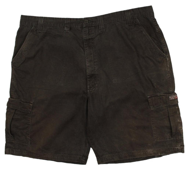 Vintage Wrangler Men's Cargo Shorts Black 44 B Grade 90s Style