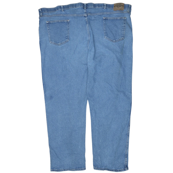 Wrangler Vintage 90's Men's Regular Fit Blue Straight Leg Baggy Pants