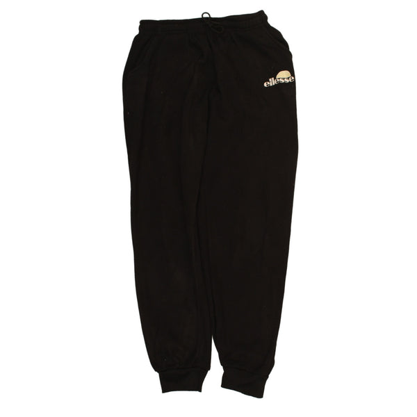 Ellesse Vintage 90's Black Joggers XLarge - Elasticated Waistband