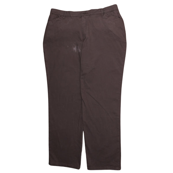 Lee 90's Men's Medium Brown Straight Leg Baggy Trousers Pants