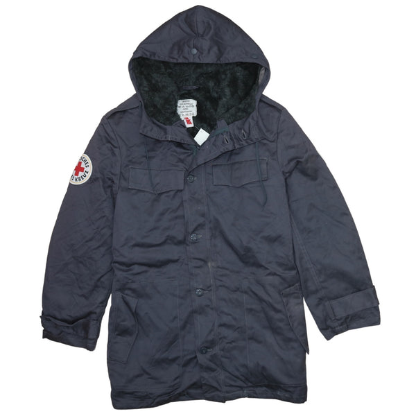 Active 90's Hooded Full Zip Up Windbreaker XXXLarge  Navy Blue