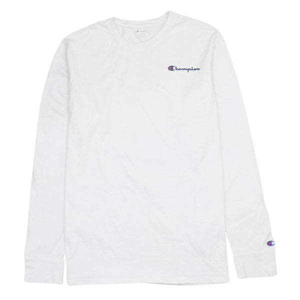 Champion 90s Vintage White Heavyweight Crew Neck Sweatshirt XL