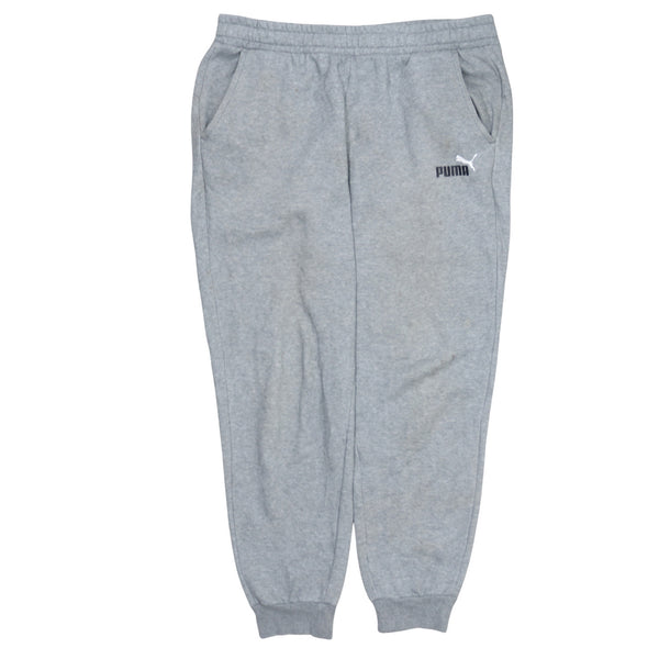 Puma 90's Rib Cuff Casual Joggers / Sweatpants XLarge Grey