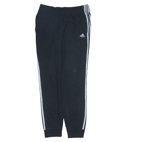 Adidas 90's Women's Vintage Joggers Black Medium Elastic Waist Drawstrings
