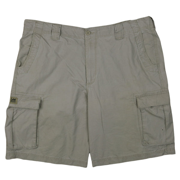Lee Men's 90's Grey Cargo Shorts 42 with Pockets, Vintage Style