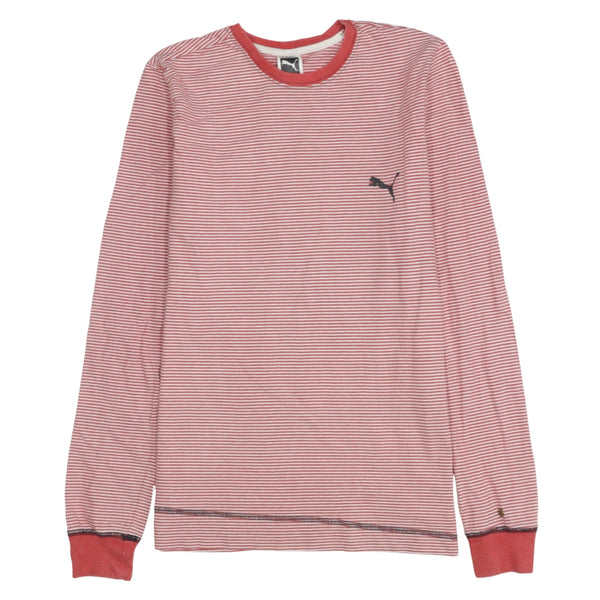 Puma 90's Lightweight Crew Neck Sweatshirt Medium Red