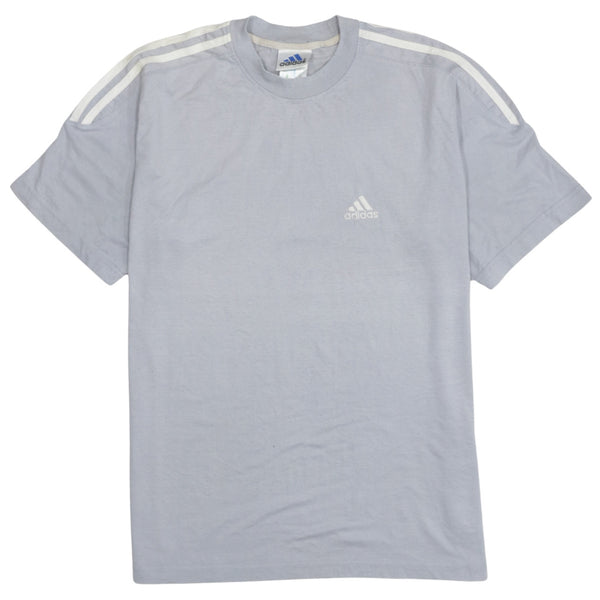 Adidas 90's Short Sleeves Crew Neck T Shirt XSmall Grey