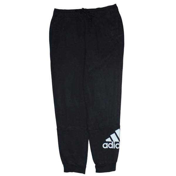 Adidas 90's Rib Cuff Casual Joggers / Sweatpants Medium Black