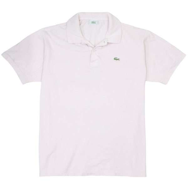 Vintage Lacoste Pink Polo Shirt 90's Short Sleeve XLarge Cotton